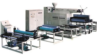 供應聚乙烯復合丙綸防水卷材生產線設備機器擠出機組塑料機械